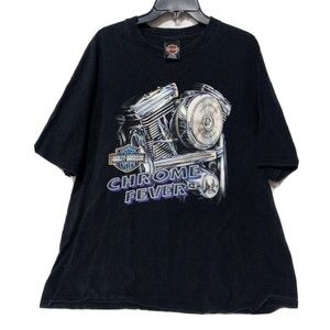 1994 Harley Davidson Chrome Fever Single Stitch  T-shirt USA Vintage XXL